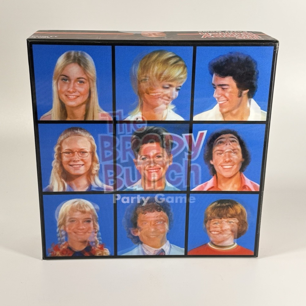 The Brady Bunch Party Game - By‎ Prospero Hall Ages 9+ Bluffing Game 3-8 Players
